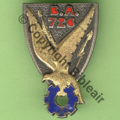 NIM  A0591 BA.726 NIMES  DrP+Past lisse Guilloche sauf marquage Mal peint Src.Y.GENTY 